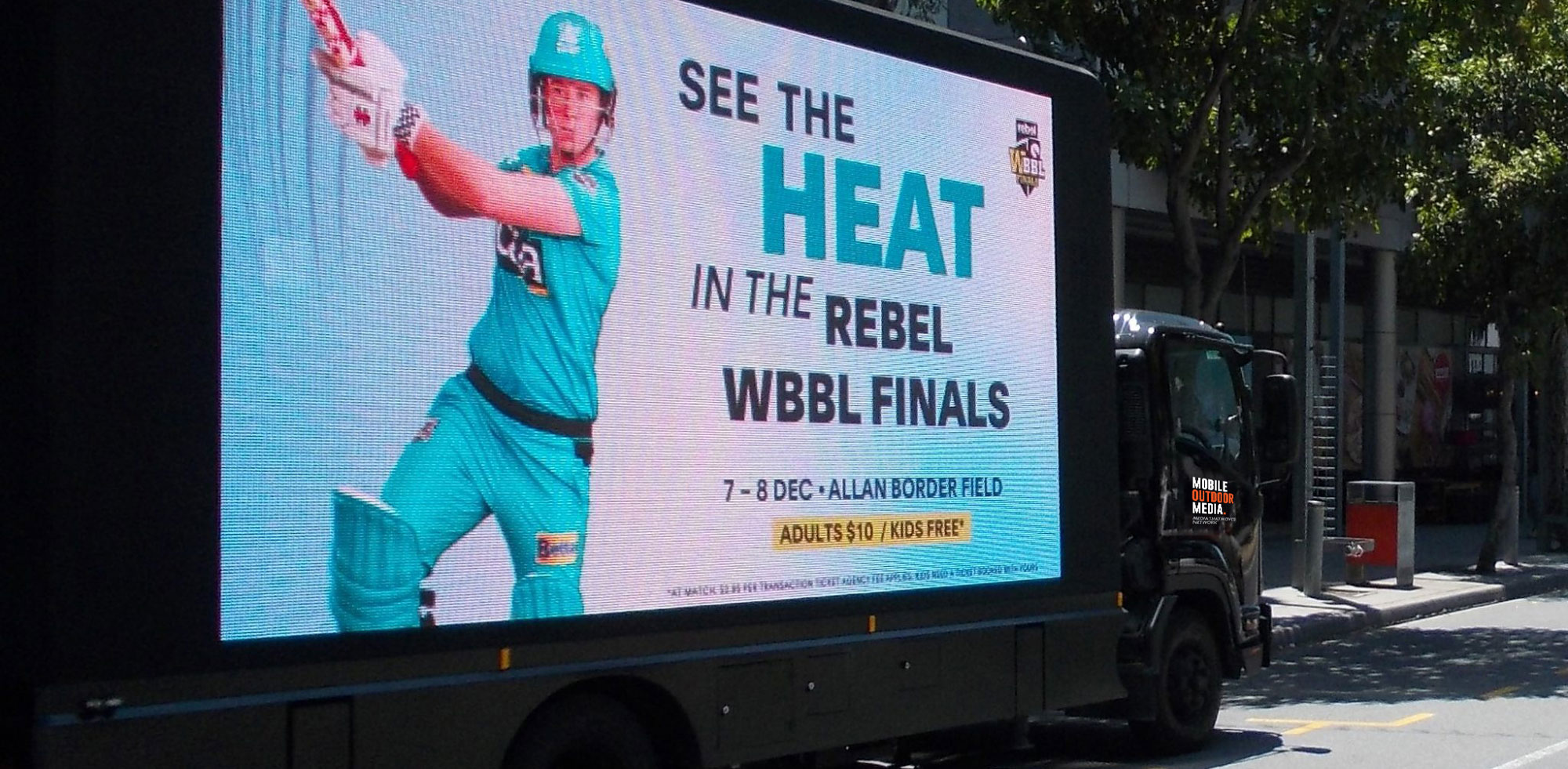 LED mobile billboard truck