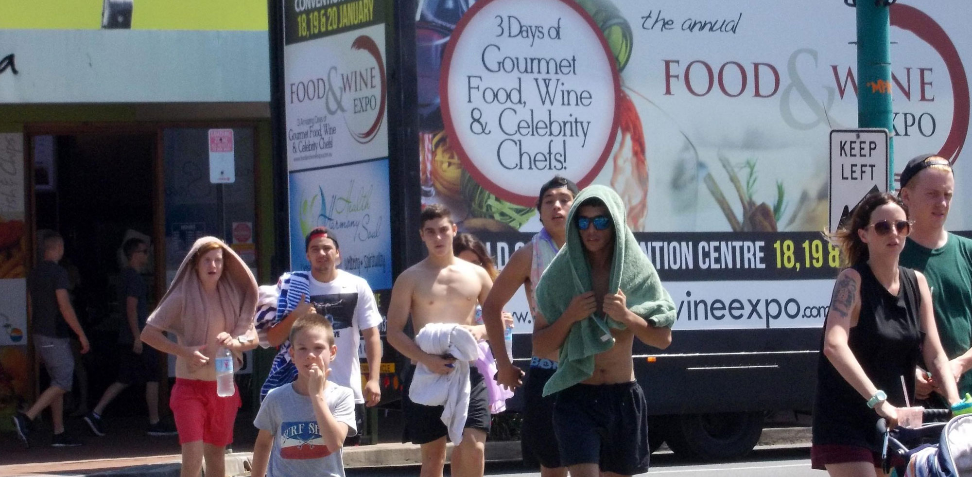 Mobile Billboard for GC Food & Wine Expo