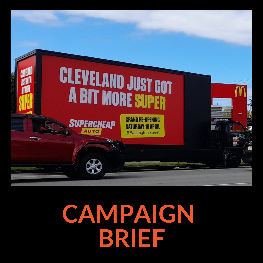 Campaign Brief mobile outdoor media outdoor advertising