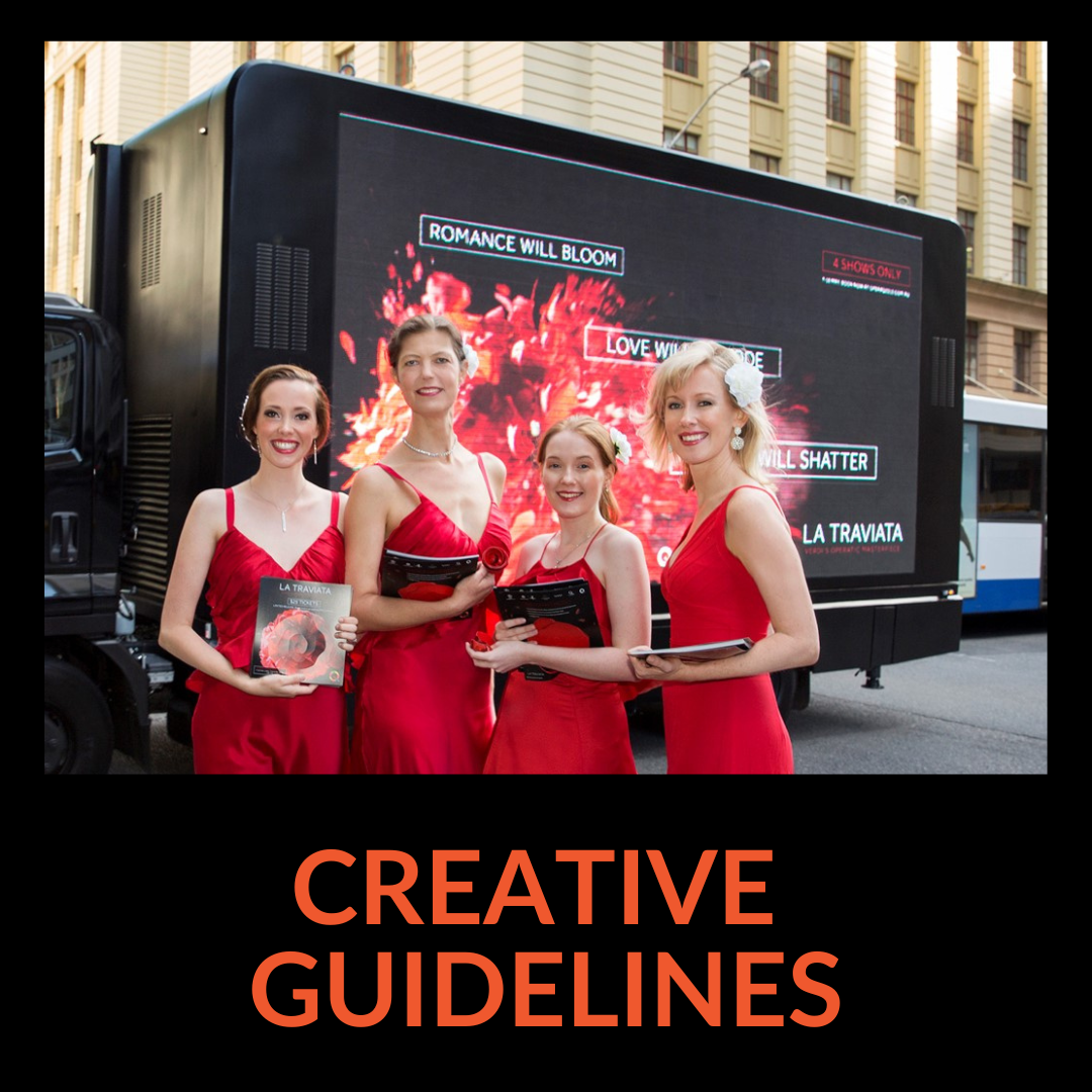 Creative Guidelines mobile outdoor media