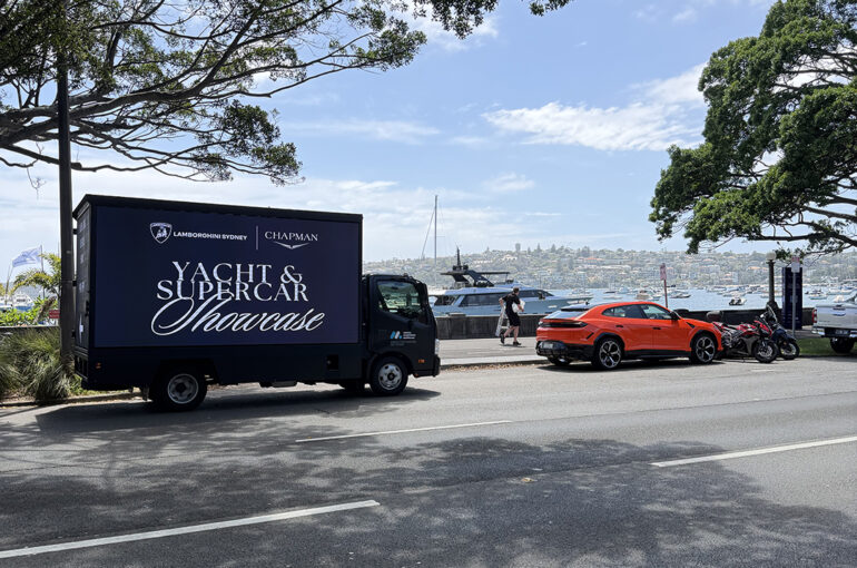 CHAPMAN YACHTING x LAMBORGHINI SYDNEY: The Yacht & Supercar Showcase on Sydney Harbour