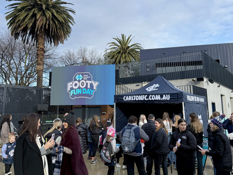 Fun Footy Day with Great Southern Bank