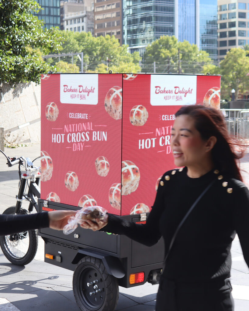 Mobile Outdoor Media Digital Bike Boards BakersDelight Apr26 1 1080×1350