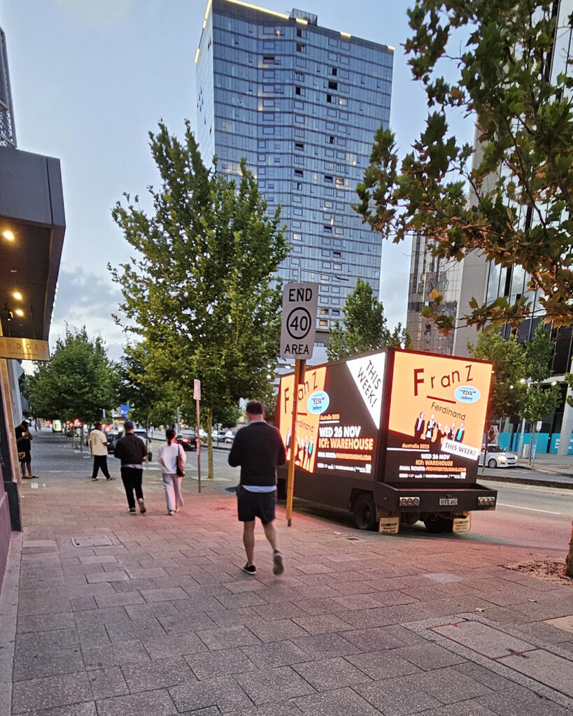 Mobile Outdoor Media Digital Mobile Billboards Franz Ferdinand 3 1080×1350