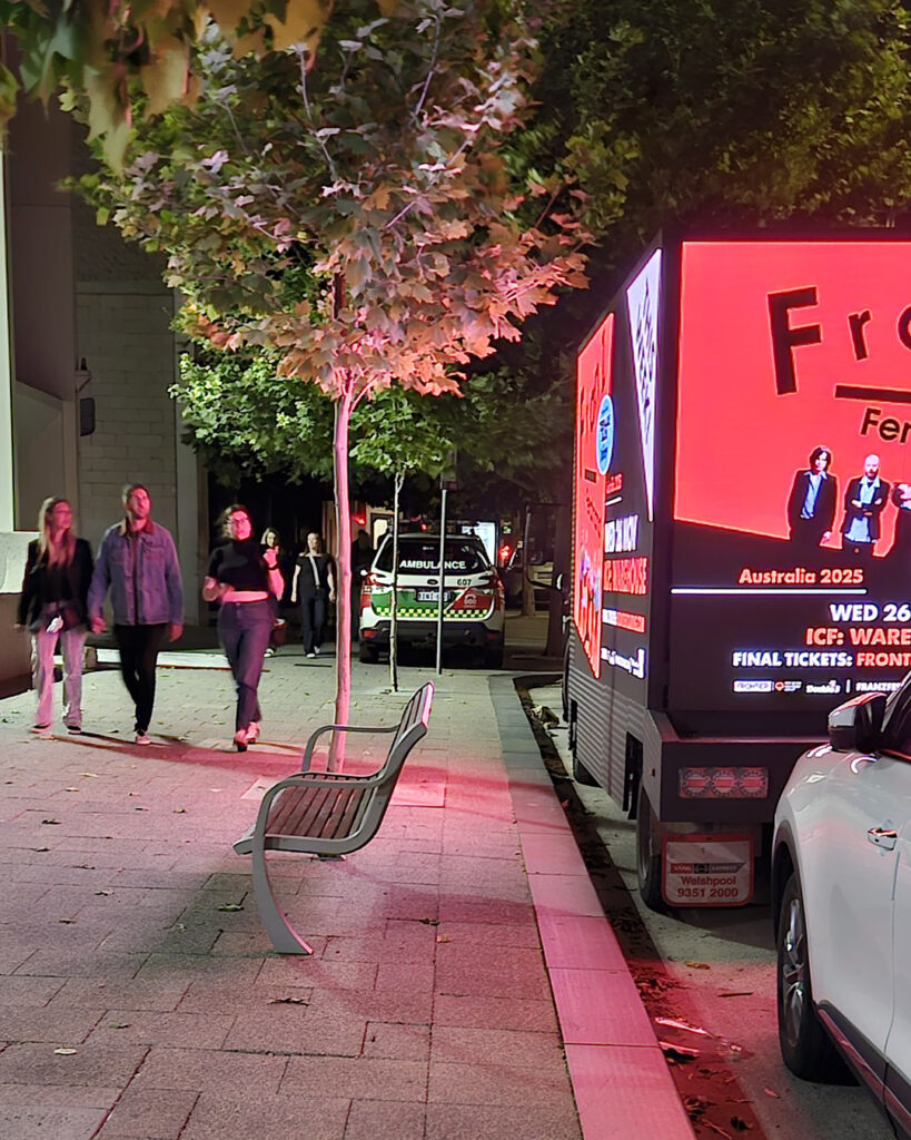 Mobile Outdoor Media Digital Mobile Billboards Franz Ferdinand 4 1080×1350
