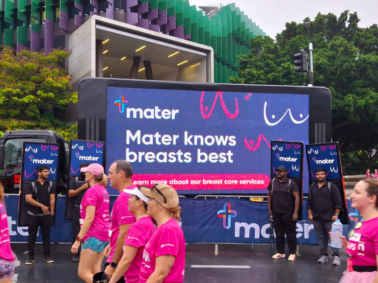 Mater Chicks in Pink Fun Run
