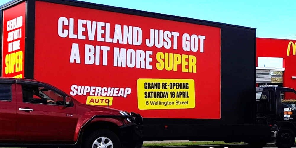 Mobile Outdoor Media Mobile Billboards Gold Coast 2
