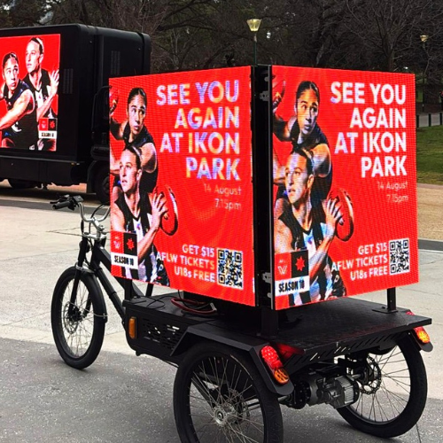Mobile Outdoor Media Outdoor Advertising Digital Bke Boards Gold Coast 2