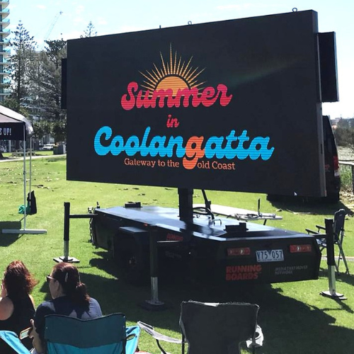 Mobile Outdoor Media Screen 8 Gold Coast