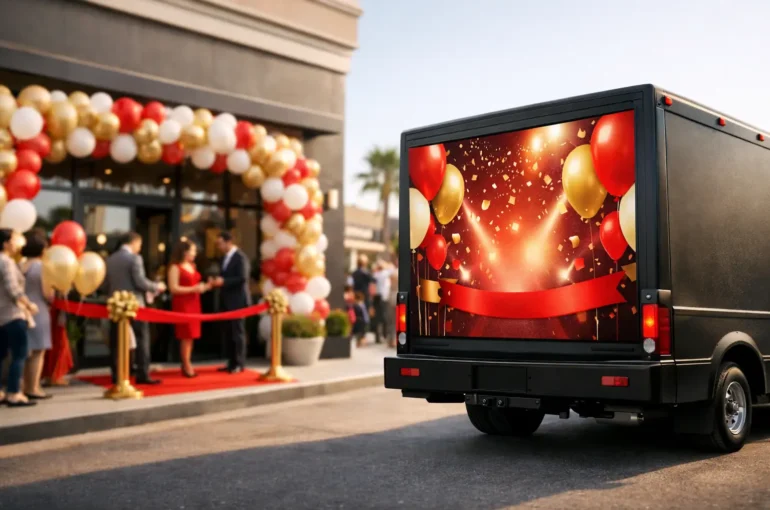 Mobile Advertising for Grand Opening Impact