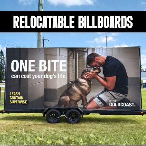 Relocatable Billboards Mobile Outdoor Media