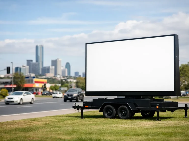 Relocatable Billboard Hire That Owns the Location