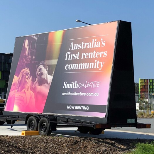 Mobile Outdoor Media trailer outdoor advertising hire gold coast Mobile Outdoor Media trailer outdoor advertising hire gold coast