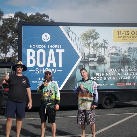 Boat Show Mobile event advertising live crowd engagement Boat Show Mobile event advertising live crowd engagement