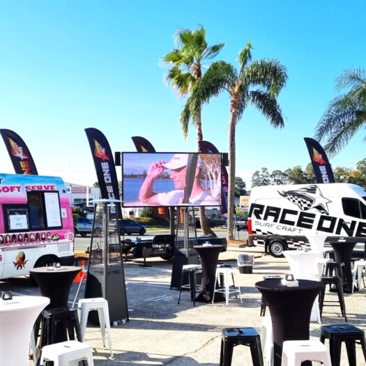 Race One Event relocatable billboard Mobile Outdoor Media Race One Event relocatable billboard Mobile Outdoor Media