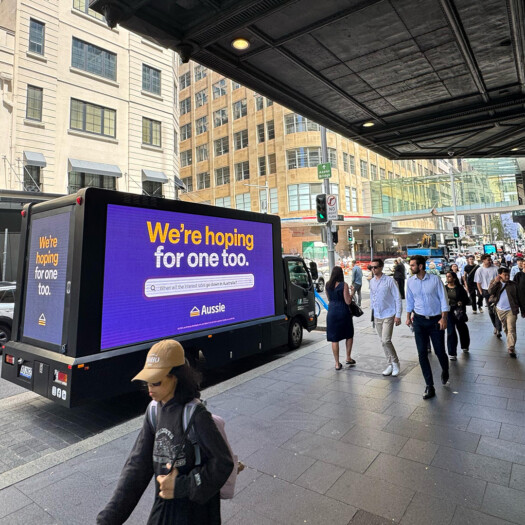 digital mobile billboard away from home rba ad sydney digital mobile billboard away from home rba ad sydney