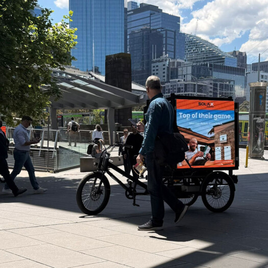 digital bike boards Brisbane sydney melbourne perth gold coast mobile outdoor media 2