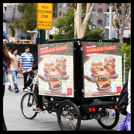 Mobile Outdoor Media Bike Boards Gold Coast Mobile Outdoor Media Bike Boards Gold Coast
